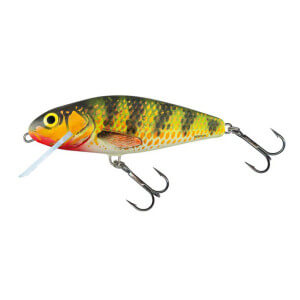 Wobler SALMO Perch Floating, 8 cm, Holographic Perch