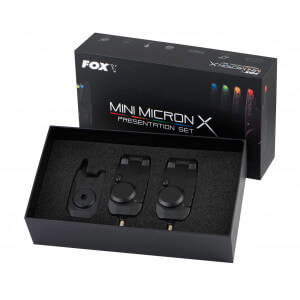 SET = 2x signalizátor FOX Mini Micron X 2 Rod Set s příposlechem