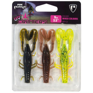 Obrázek 2 k Sada nástrah FOX Rage Critters Mix UV Colour