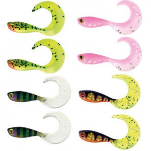 Obrázek 2 k SET 8x twister FOX Micro Grub Tail Mixed Colour