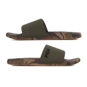 Obrázek 4 k Pantofle FOX Sliders Khaki/ Camo