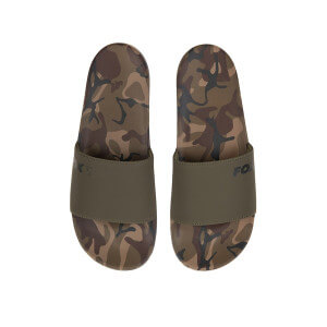 Obrázek 5 k Pantofle FOX Sliders Khaki/ Camo