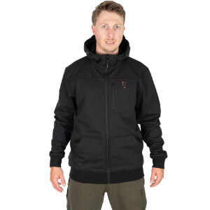 Bunda FOX Collection Soft Shell Jacket Black & Orange