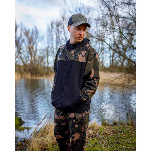 Obrázek 8 k Mikina FOX LW Black Camo Split Zip Hoody