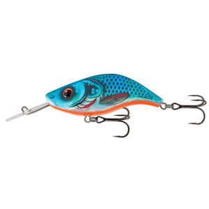 Wobler SALMO Sparky Shad Floating, 4 cm, Blue Holographic Shad