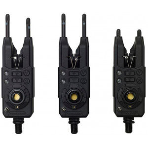 Obrázek 2 k Set 3 signalizátorů PROLOGIC Fulcrum RMX Pro Bite Alarm Presentation s příposlechem