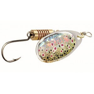 Blyskáč DAM Singlehook Spinner Brown Trout