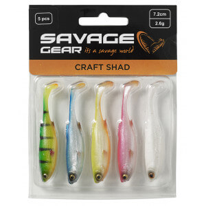 Sada nástrah SAVAGE GEAR Craft Shad, Mix do kalné vody