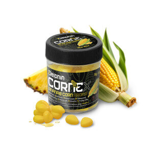 Umělá nástraha DELPHIN CorneX Pop Up, 60 ks, Kukuřice a Ananas