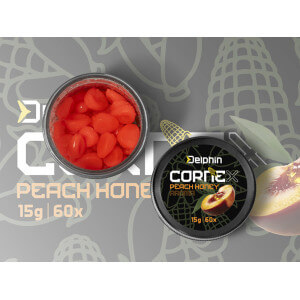 Obrázek 2 k Umělá nástraha DELPHIN CorneX Pop Up, 60 ks, Medová broskev