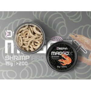 Obrázek 2 k Umělá nástraha DELPHIN MaggoX Pop Up, ±200 ks, Kreveta