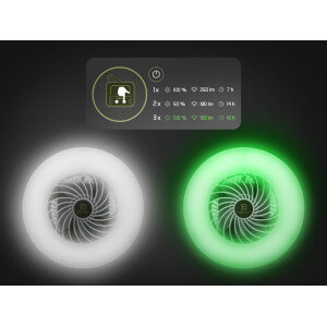 Obrázek 6 k Ventilátor se světlem DELPHIN Ventix