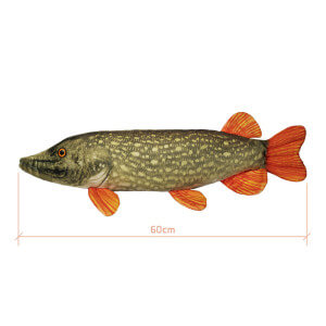 Obrázek 2 k Plyšová štika DELPHIN Piky, 60 cm