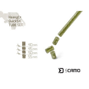Obrázek 2 k Set montáž DELPHIN TheEnd sCamo HeavyC + QuickS + Tube, 5 ks