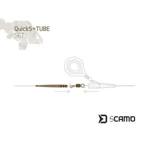 Obrázek 3 k Set montáž DELPHIN TheEnd sCamo QuickS + Tube, 5 ks