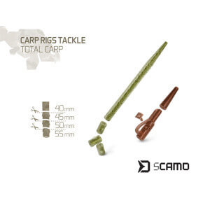Obrázek 2 k Set montáž DELPHIN TheEnd sCamo Total Carp, 10 ks