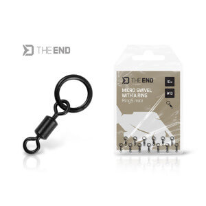 Mikro obratlík s kroužkem DELPHIN TheEnd RingS Mini