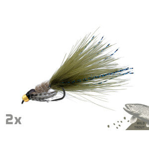 Obrázek 2 k Sada umělých mušek DELPHIN Fly, Wild Trout