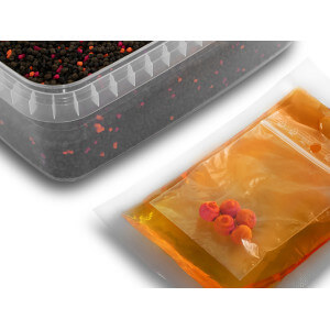Obrázek 2 k Pelety DELPHIN Reaxe Ready&Go Pellet box + booster + Wafters