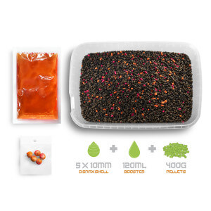 Obrázek 3 k Pelety DELPHIN Reaxe Ready&Go Pellet box + booster + Wafters
