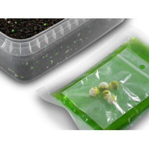 Obrázek 2 k Pelety DELPHIN Reaxe Ready&Go Pellet box + booster + Wafters