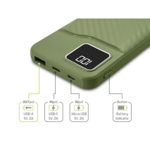 Obrázek 2 k Powerbanka DELPHIN StoraX, 10000 mAh
