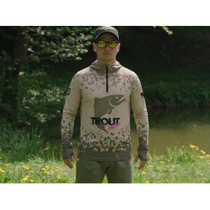 Obrázek 9 k Tričko DELPHIN UV Armor 50+ Trout s kapucí