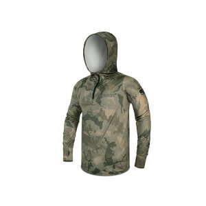 Tričko DELPHIN UV Armor 50+ Banx s kapucí