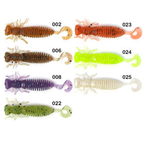 Nástraha FANATIK Larva LUX 2,5"; 6,4 cm, 7 ks