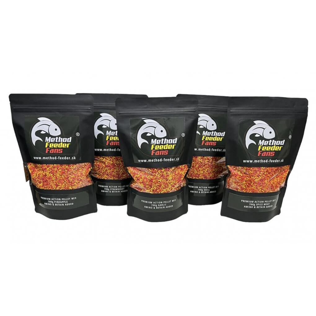 METHOD FEEDER FANS Premium Action Pellet Mix, 700 g ananas