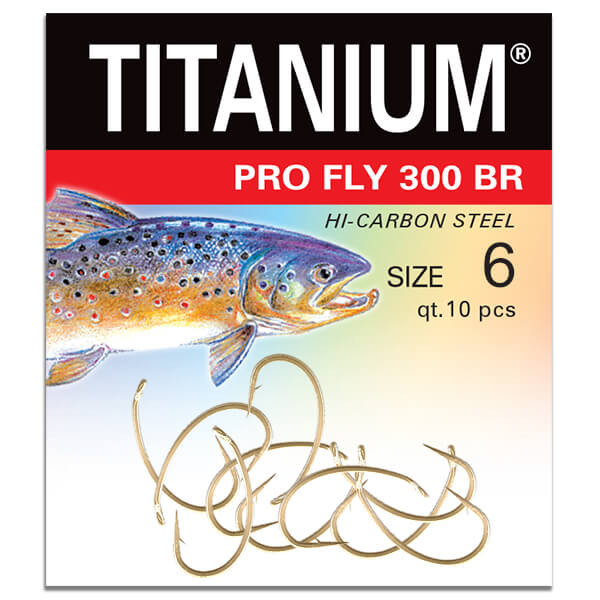 Háčky ROBINSON Titanium Pro Fly 300 BR vel. 16