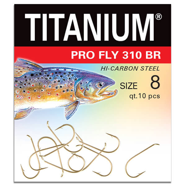 Háčky ROBINSON Titanium Pro Fly 310 BR vel. 16