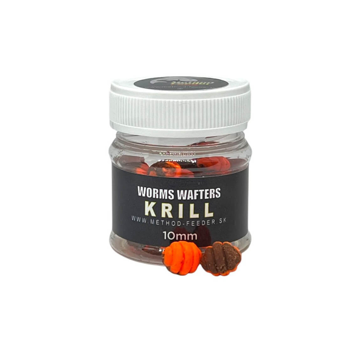 Nástraha Method Feeder Fans Worms Wafter 10 mm, Krill