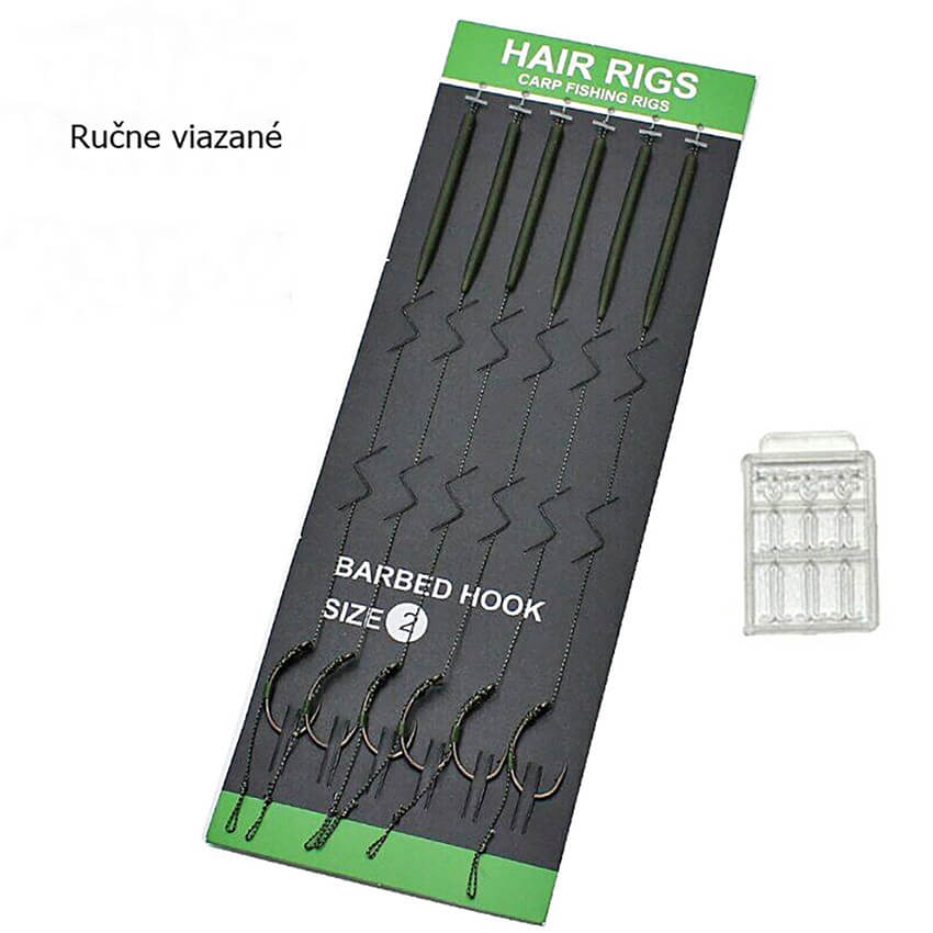 Hotový návazec CGT Hair Rigs vel. 2, nosnost 25 lb, délka 20 cm