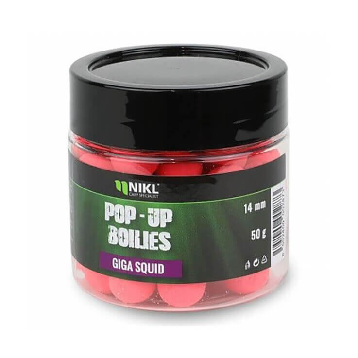 Plovoucí NIKL Pop Up Giga Squid průměr 18 mm, balení 50 g
