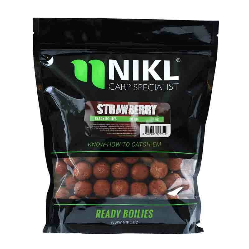 NIKL Ready Jahody průměr 20 mm, balení 1 kg