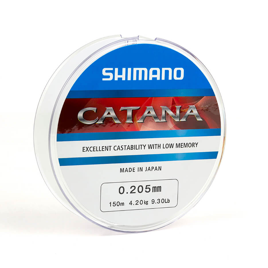 SHIMANO Catana Spinning Grey, 150 m průměr 0,355 mm, nosnost 12,5 kg