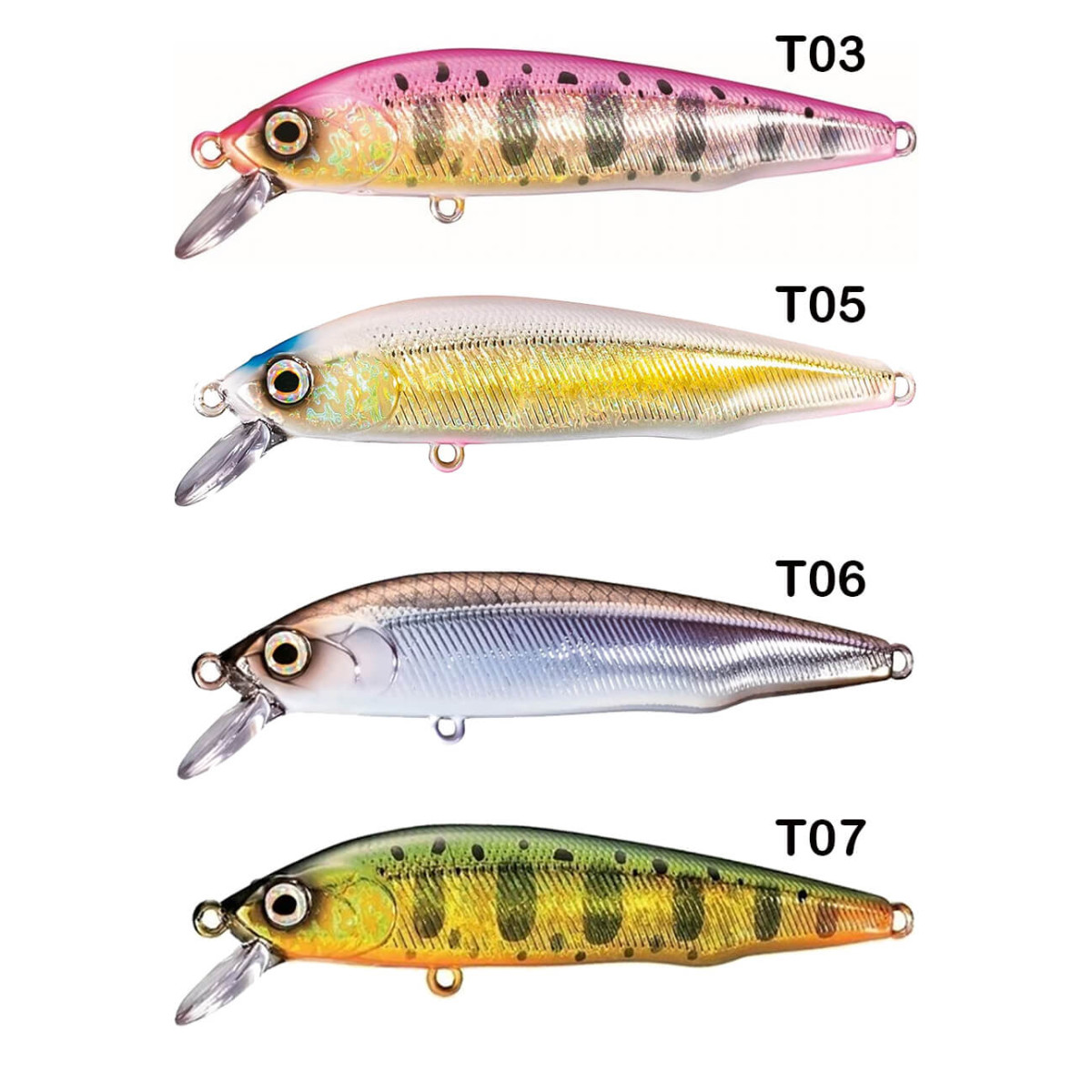 SHIMANO Cardiff Flügel Flat 7 cm, 5 g T07 Gold Yamame