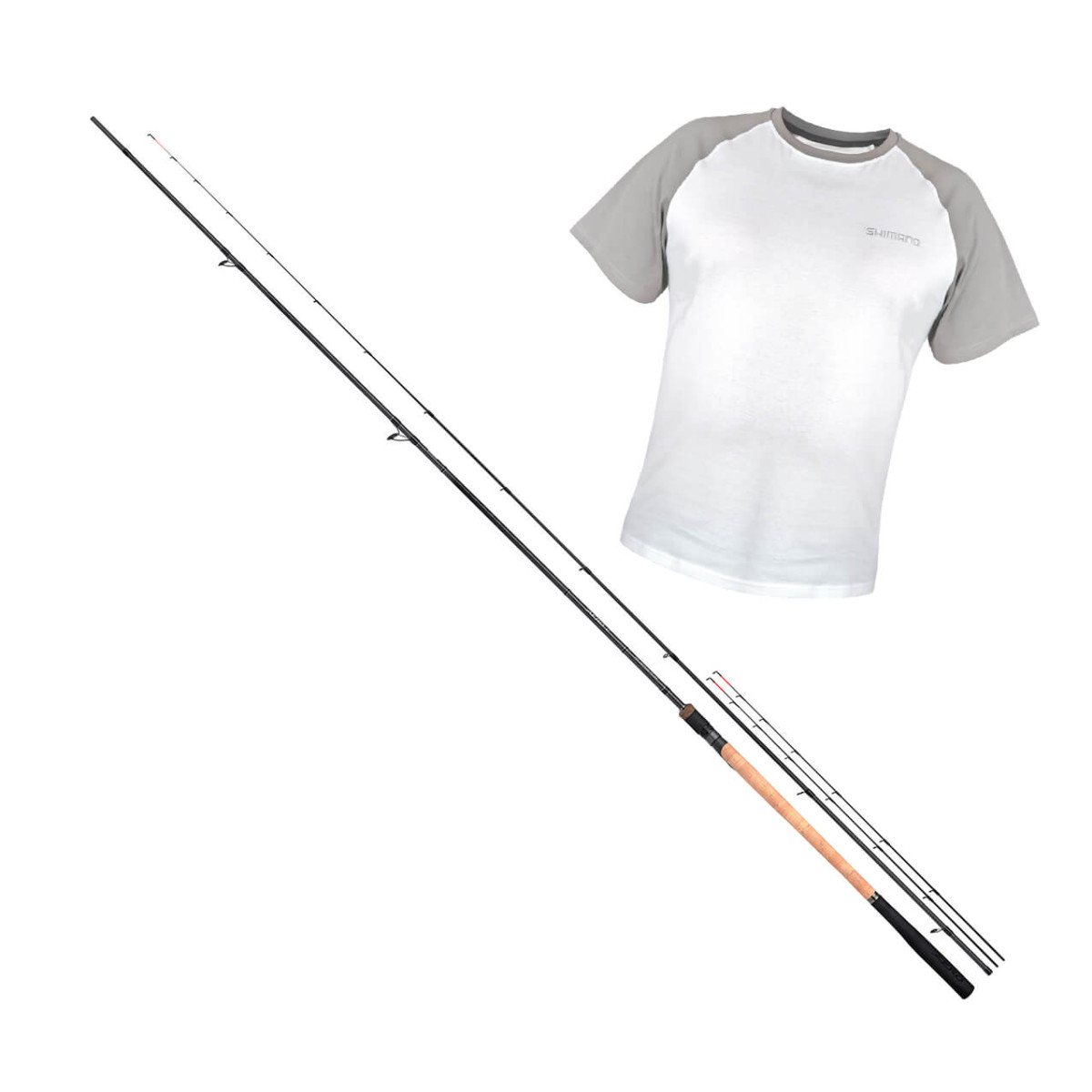 Prut SHIMANO Rod Aero X3 Distance Power Feeder + triko SHIMANO