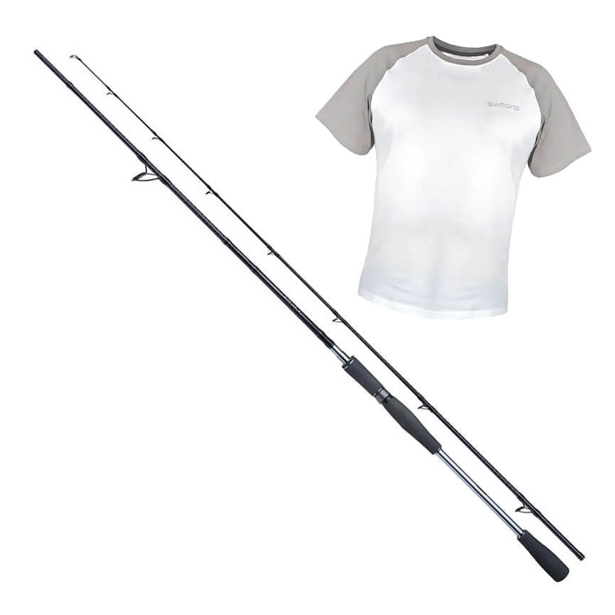 Prut SHIMANO Rod Yasei Pike H SpinFast + triko SHIMANO