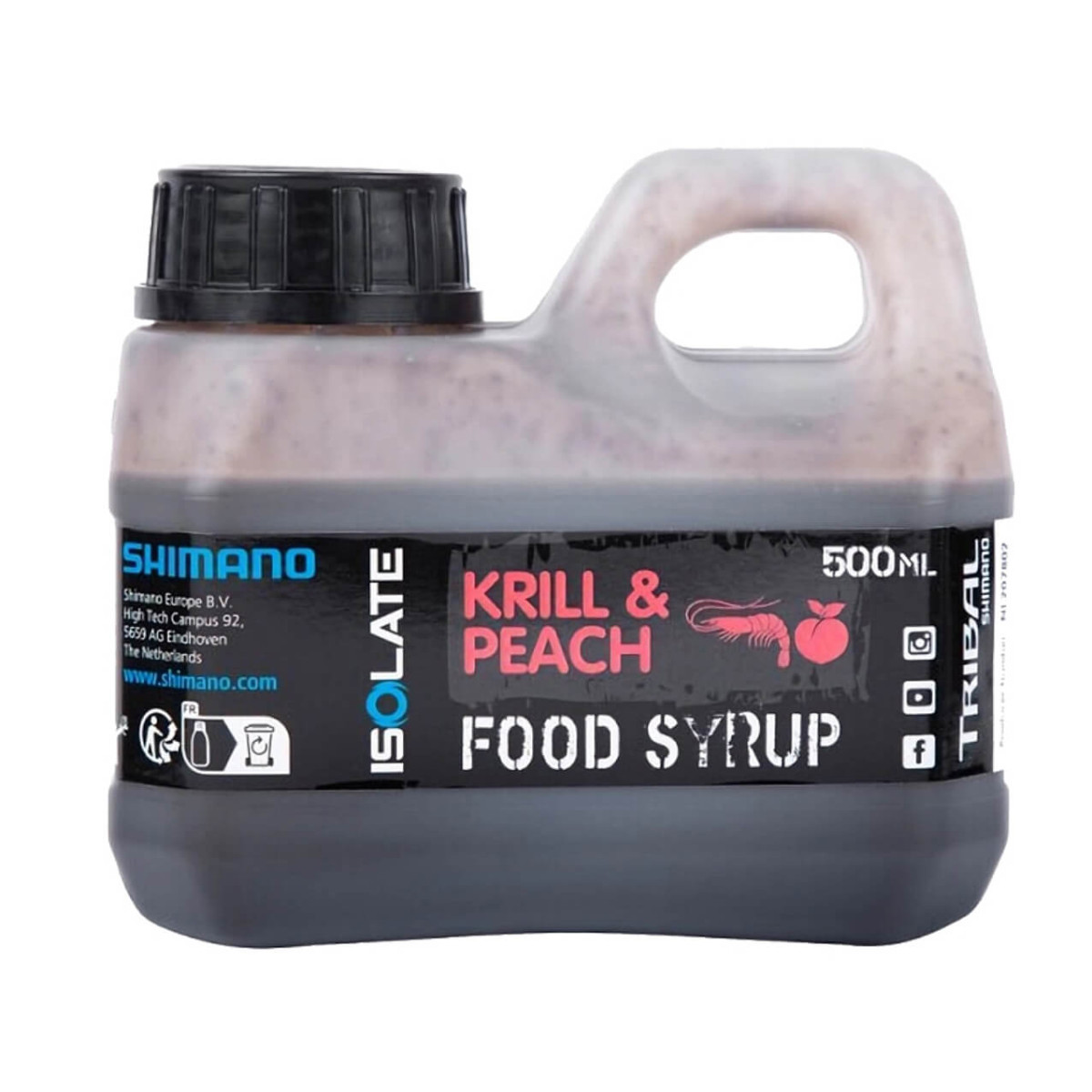 Sirup SHIMANO Isolate Krill & Peach Food Syrup