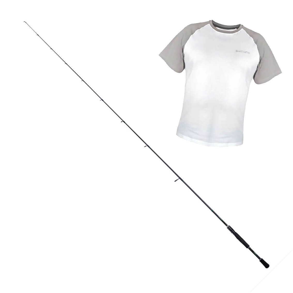 Prut SHIMANO Rod Curado Spinning Fast + triko SHIMANO délka 2,13 m, zátež 2-10 g