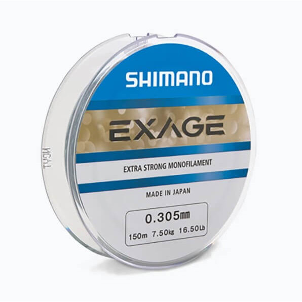SHIMANO Line Exage Steel Grey, 150 m průměr 0,355 mm, nosnost 10,40 kg