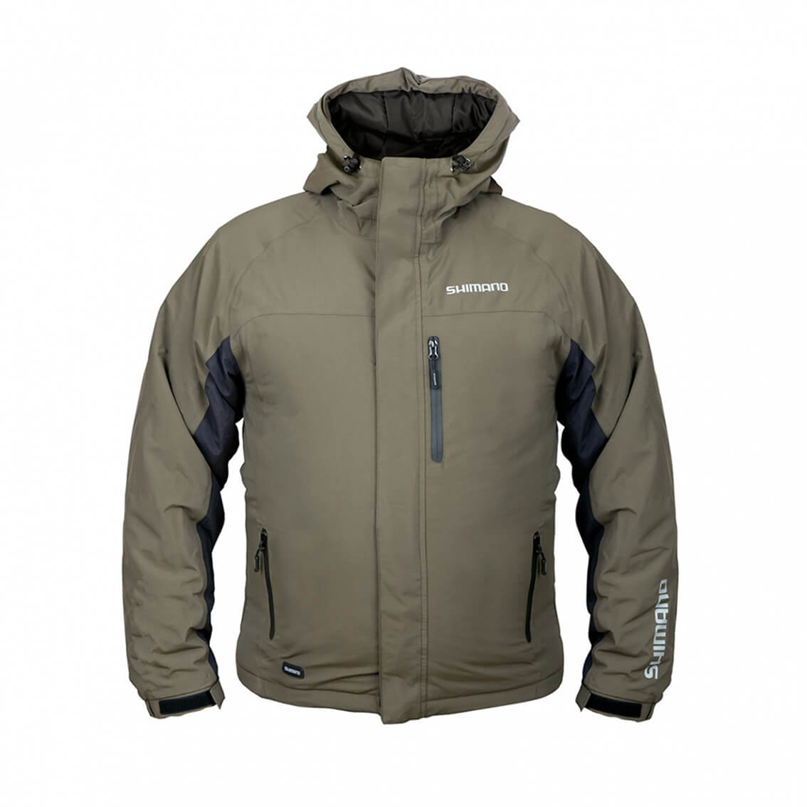 Nepromokavá bunda SHIMANO Rain Jacket Padded Green vel. XXL