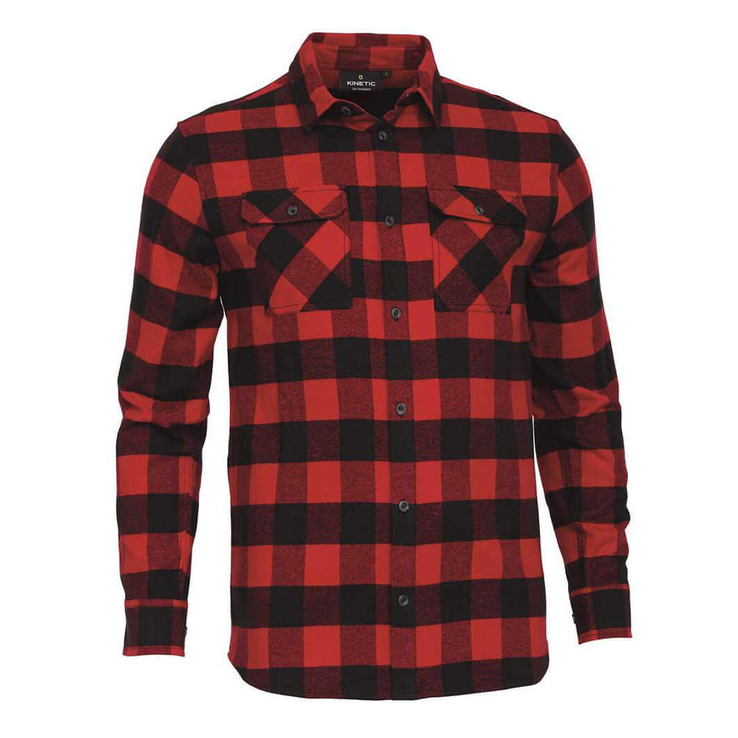 Flanelová košile KINETIC Aron Shirt Red
