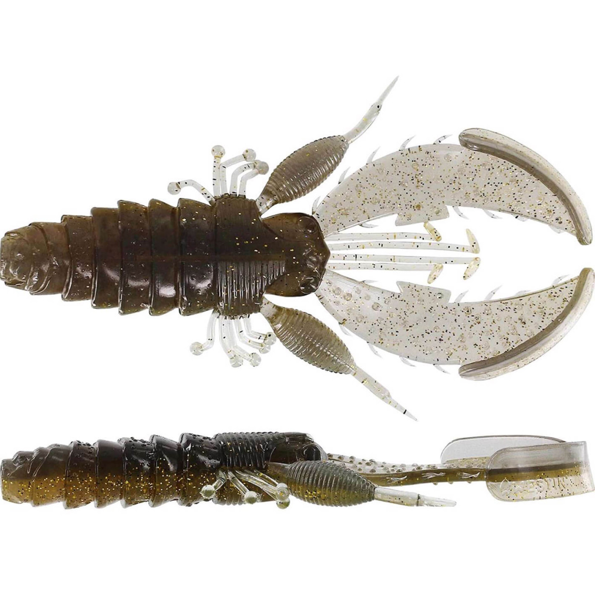 Nástraha WESTIN Crecraw Creaturebait, UV Gloom, 6 ks