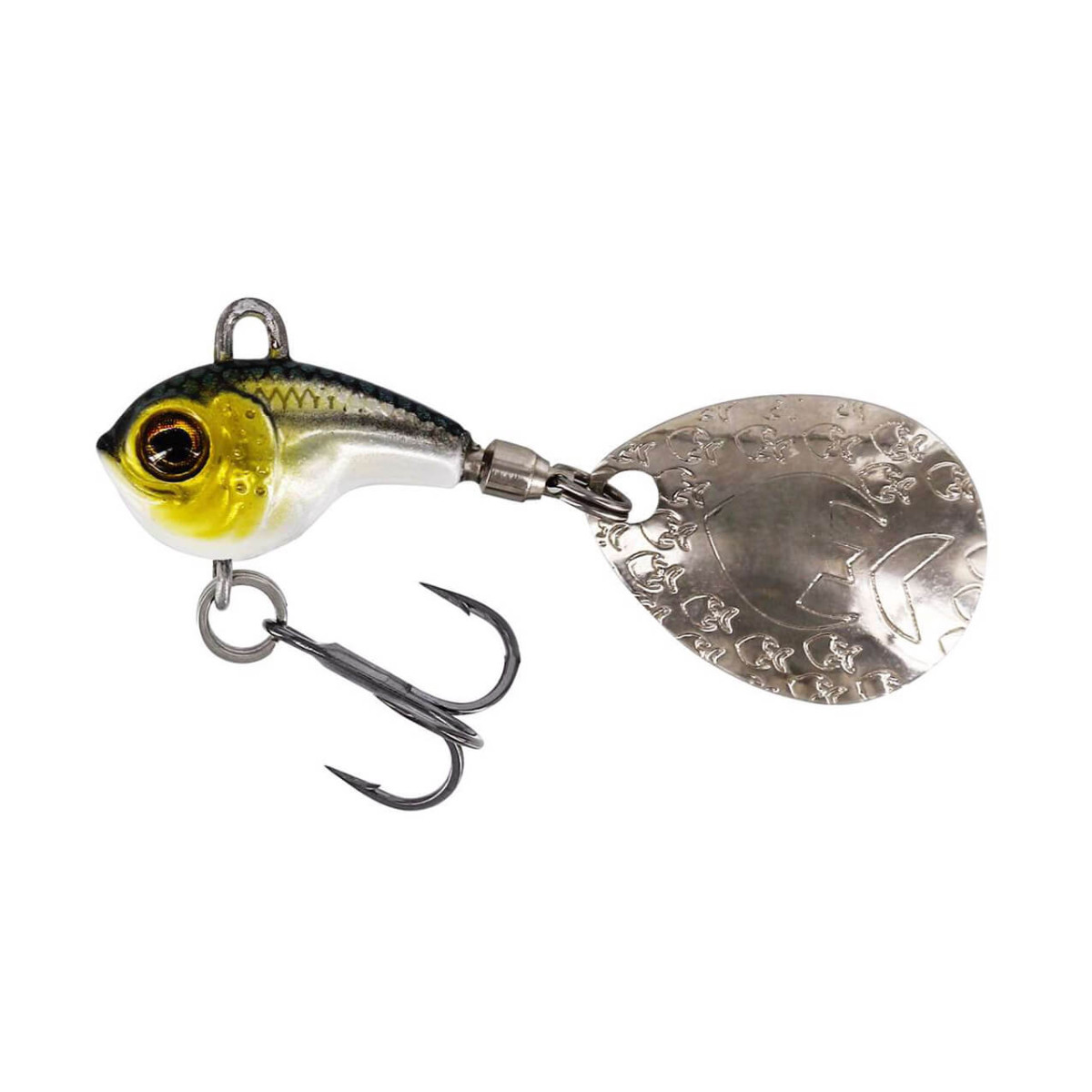Nástraha WESTIN Dropbite Tungsten Spin Tail Jig, Headlight délka 1,8 cm, hmotnost 9 g