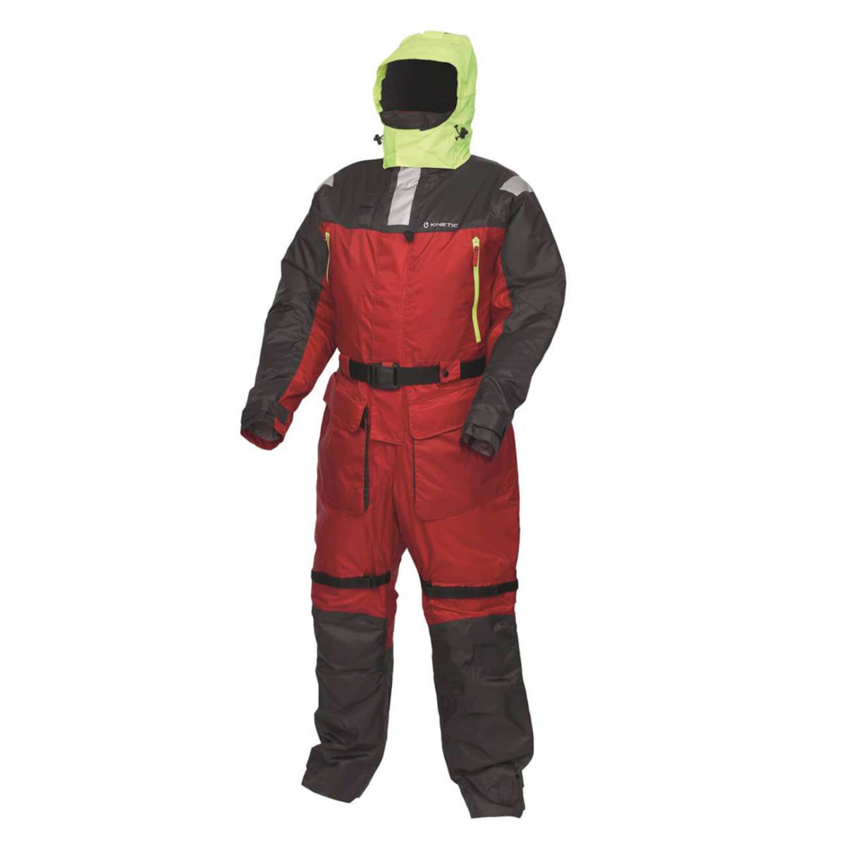 Plovoucí oblek KINETIC Guardian Flotation Suit Red/ Stormy vel. XL