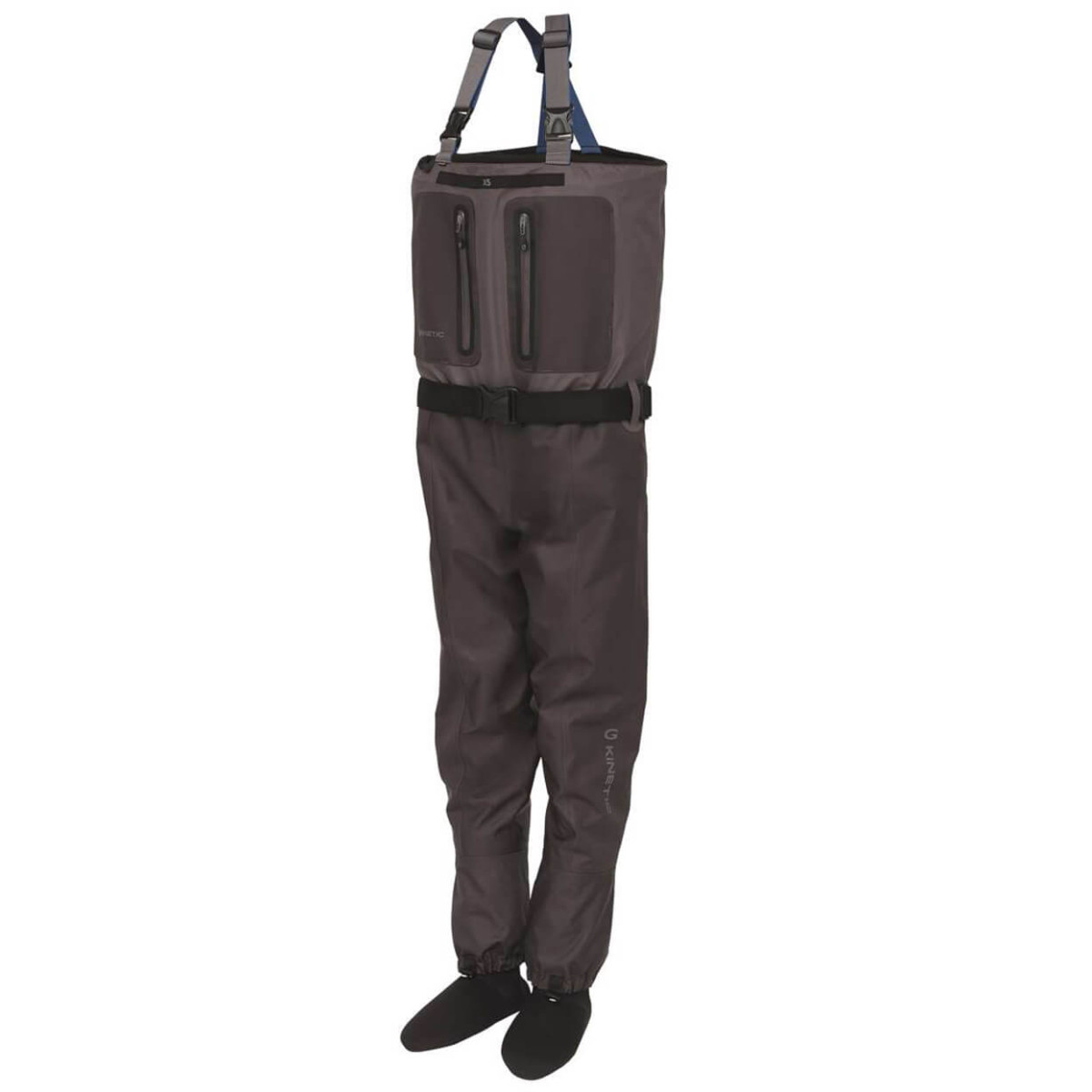 Prsačky KINETIC X5 St. Foot Boulder Grey vel. XL
