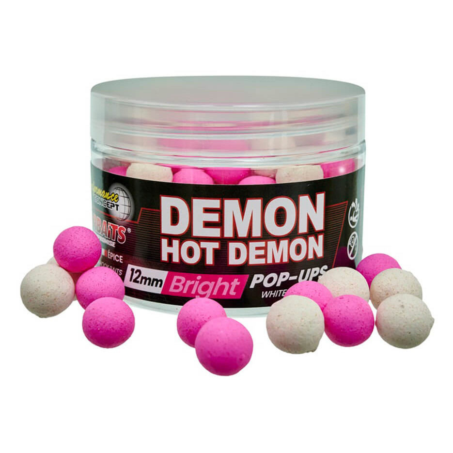STARBAITS Pop Up Bright Hot Demon průměr 14 mm